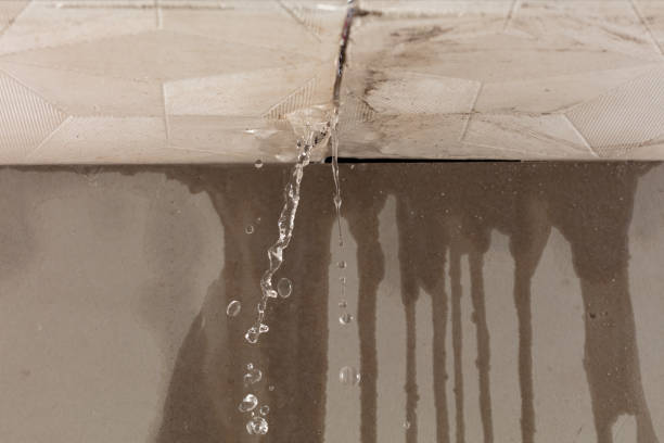 Professional Sewage Cleanup technician working in Chesterville, OH
